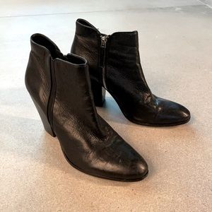 Dolce Vita Black Leather Bootie
